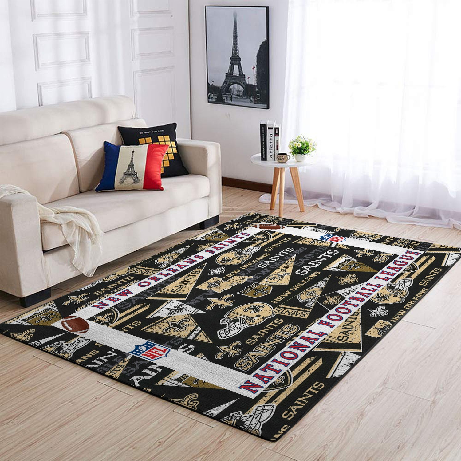 New Orleans Saints Rug Limited Edition