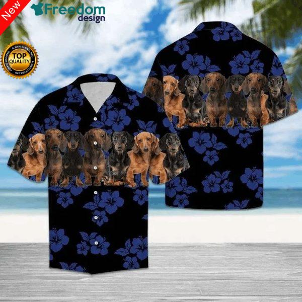 Awesome Dachshund Hawaiian Shirt | Unisex