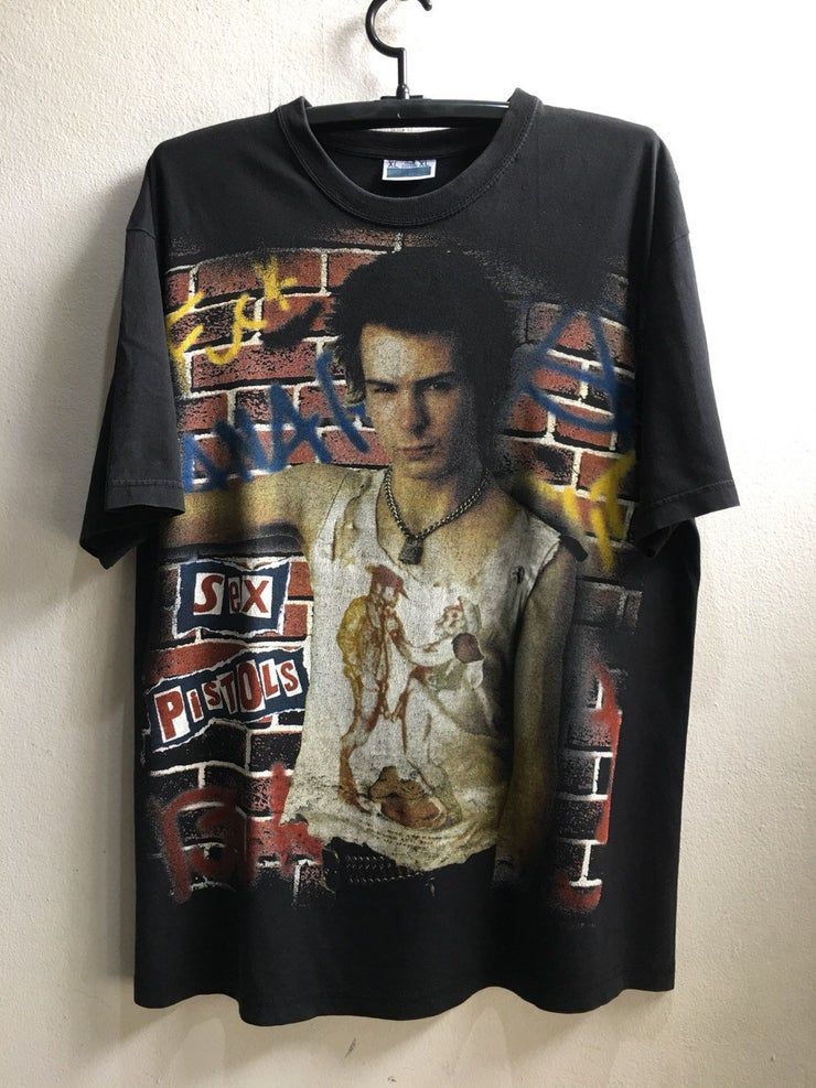 1990S Sid Vicious Sex Pistols Vintage Europe Shirt