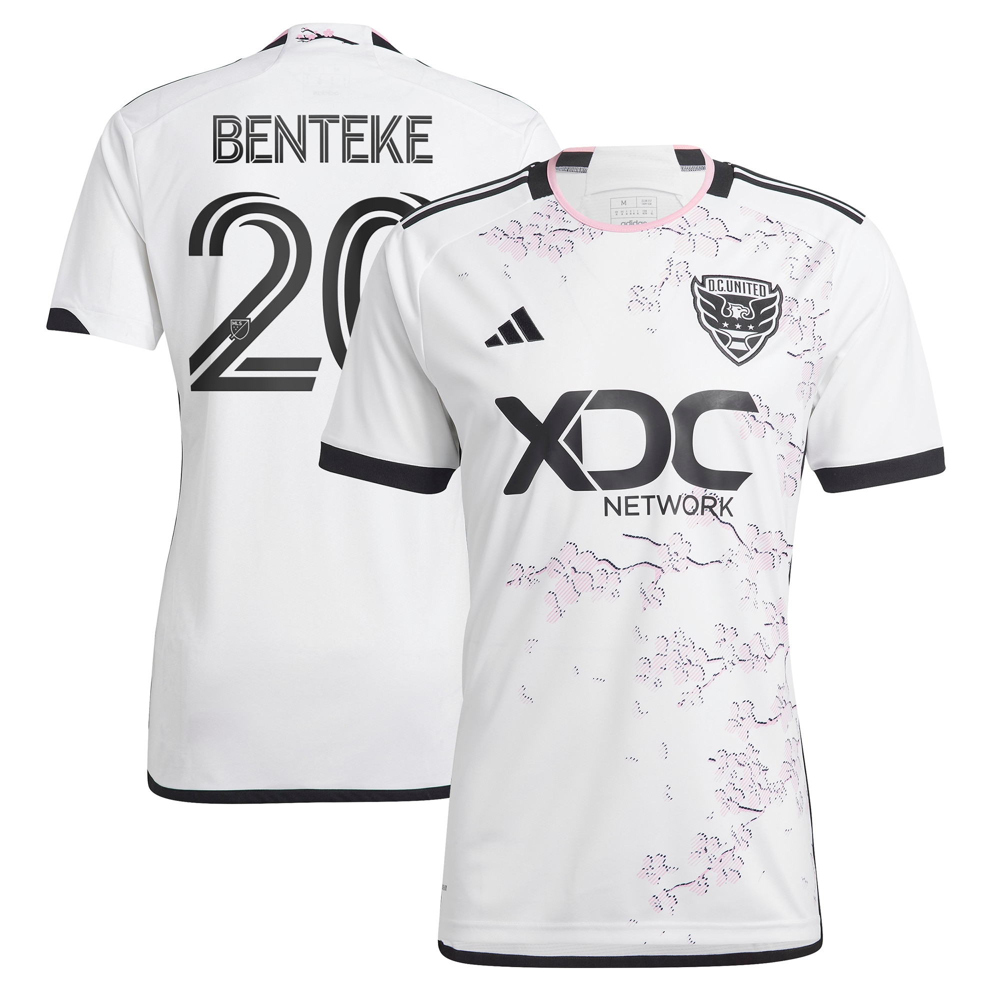 Christian Benteke D.C. United 2023 The Cherry Blossom Kit Replica Player Jersey – White