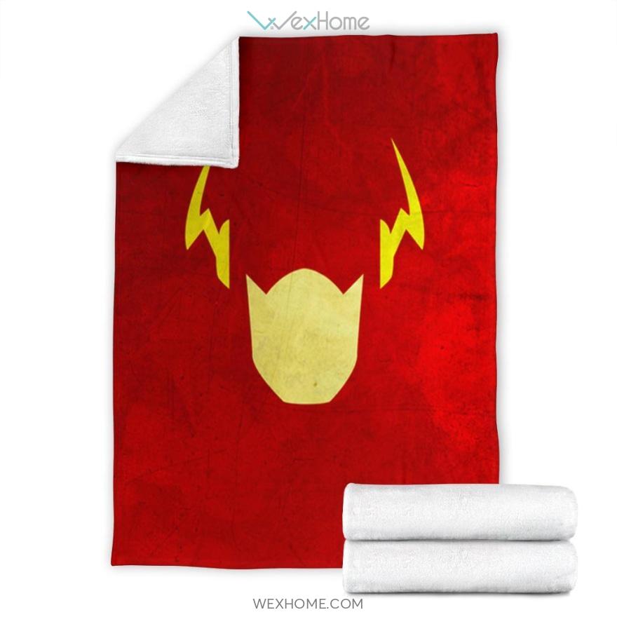 The Flash Lightning Bolt Dc Comics Premium Blanket