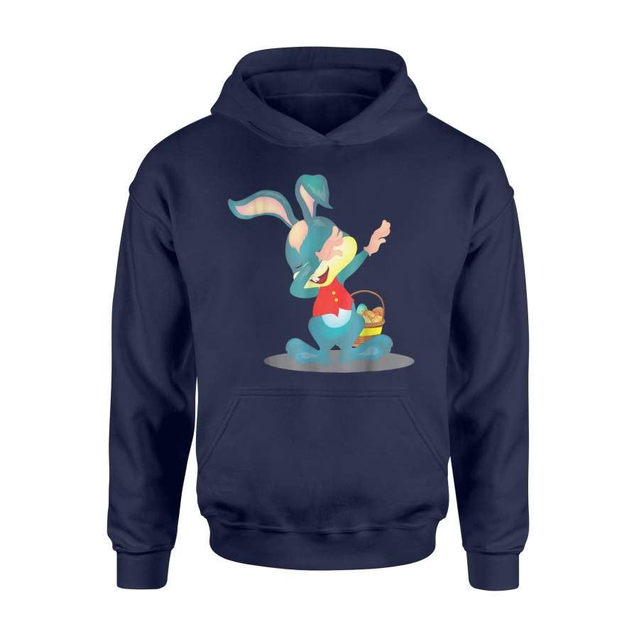 Dabbing Easter Bunny  Cool Striking Hare Tee Gift  Hoodie