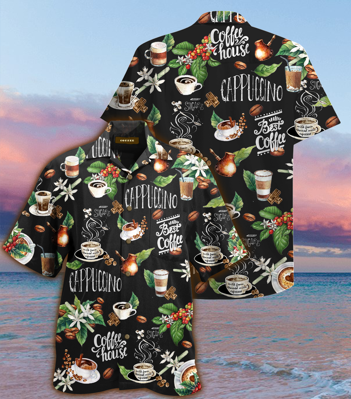 I Love Coffee Hawaii Shirt For Men And Women Ha4853