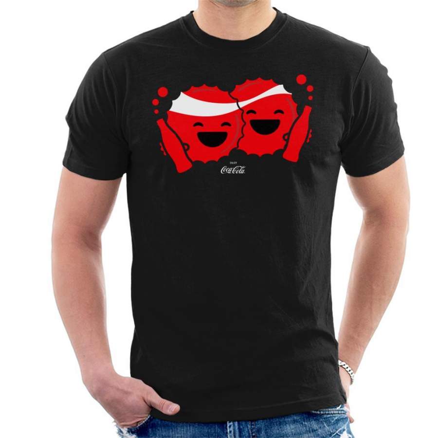 Coca Cola Emoji BFFs Men’s T-Shirt