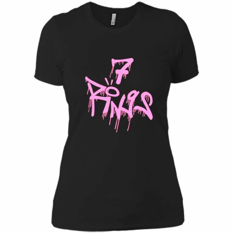 7 Rings Ariana Grande – Ladies’ Boyfriend T-shirt