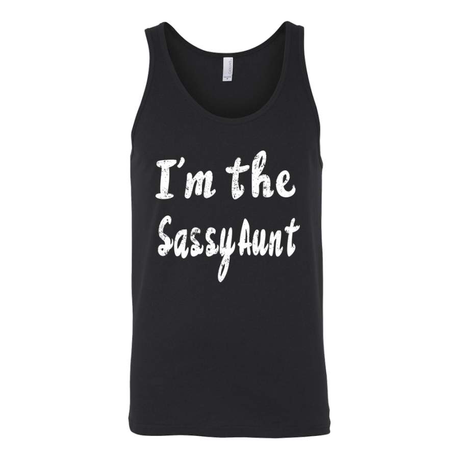 Couple Collection – I’m the sassy aunt – Unisex Tank Top T Shirt – TL01201TT