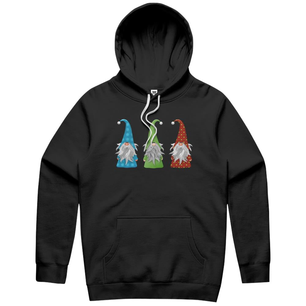 Three Gnomes Holding Heart Leopard Happy Valentine’S Day Tee (1) Hoodie