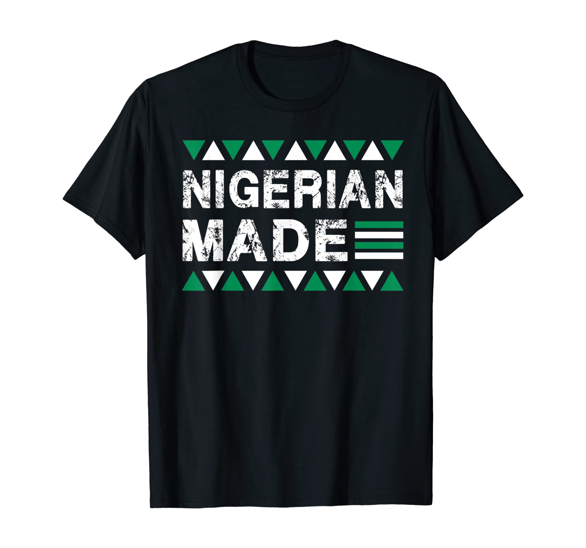 Nigerian Made Flag Nigeria Independence Day T-Shirt