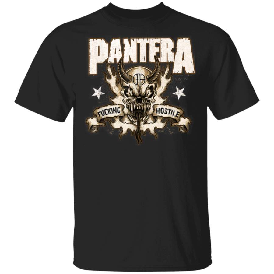 Pantera Official Hostile Skull TShirt