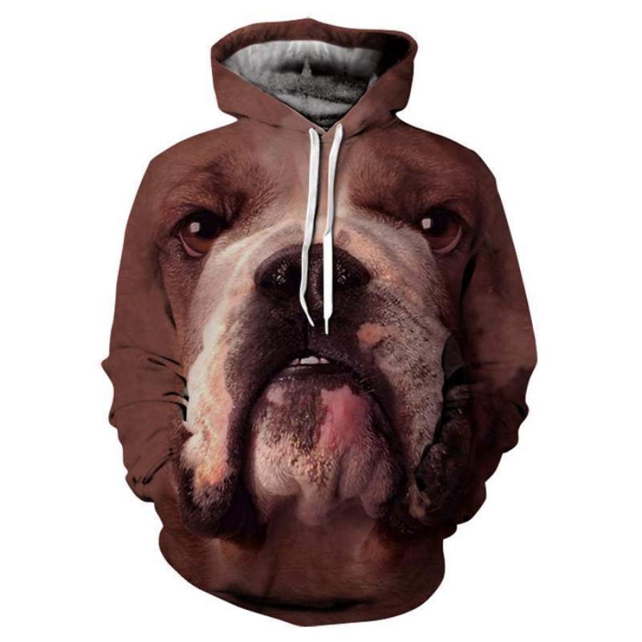 3D Animal Hoodies Shapi dog Printed pullover Novelty Tracksuits Fashion