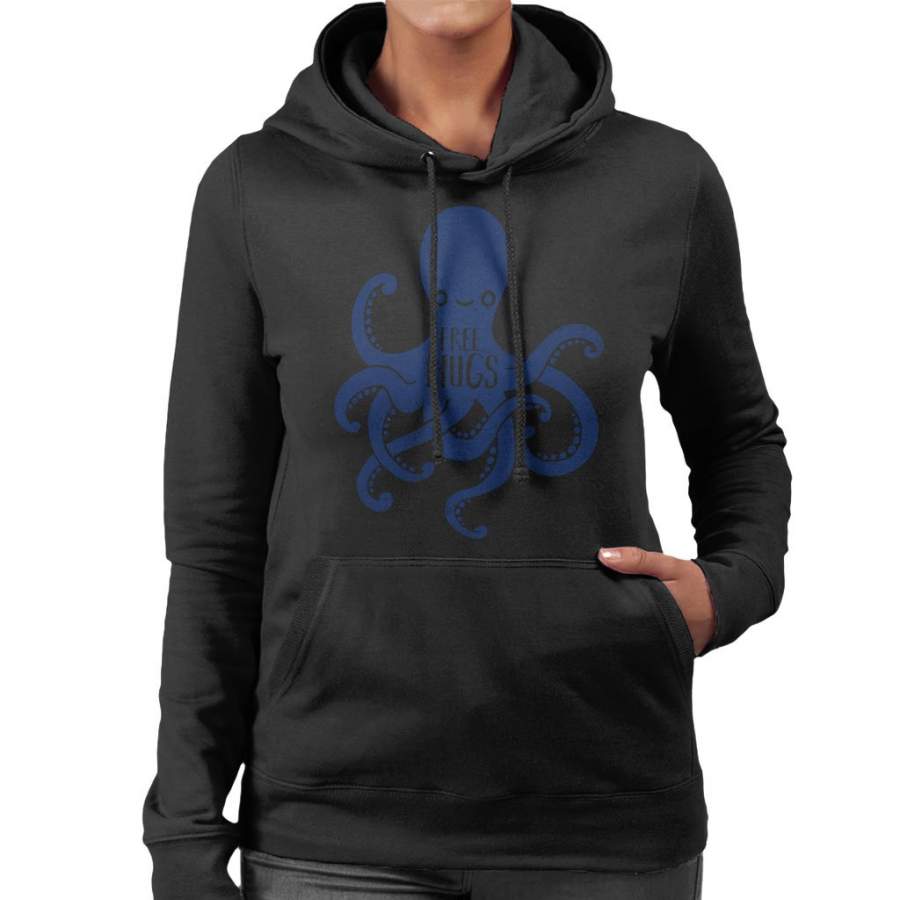 Octopus Free Hugs Women’s Hooded Sweatshirt