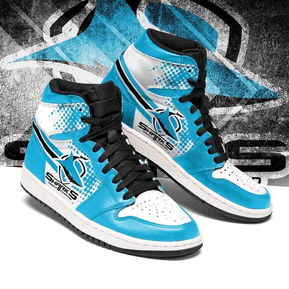 Cronulla-Sutherland Sharks Nrl Football Air Sneakers Jordan Sneakers Sport Sneakers