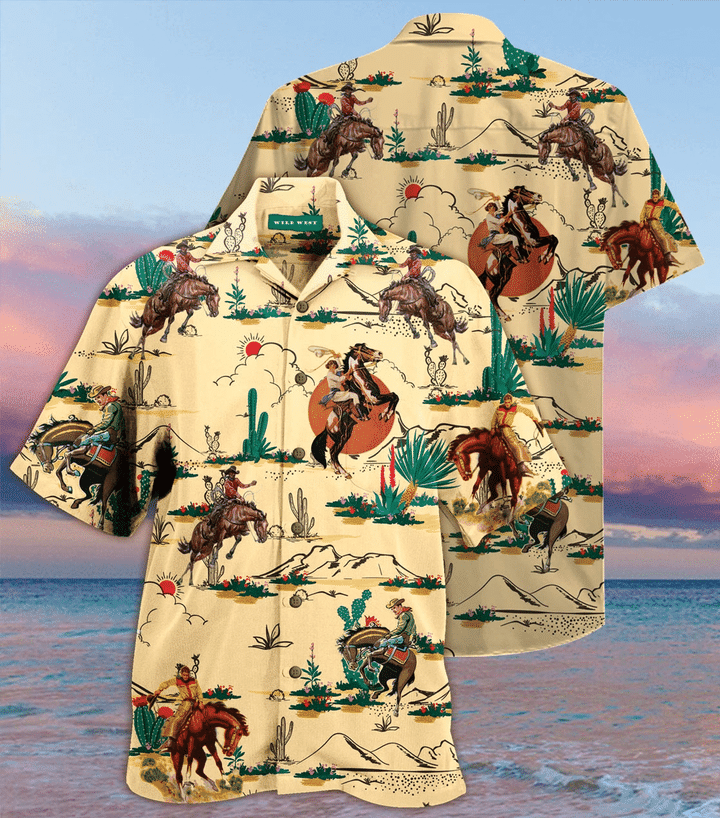 Horse Cowboy Hawaii Shirt Ha78986