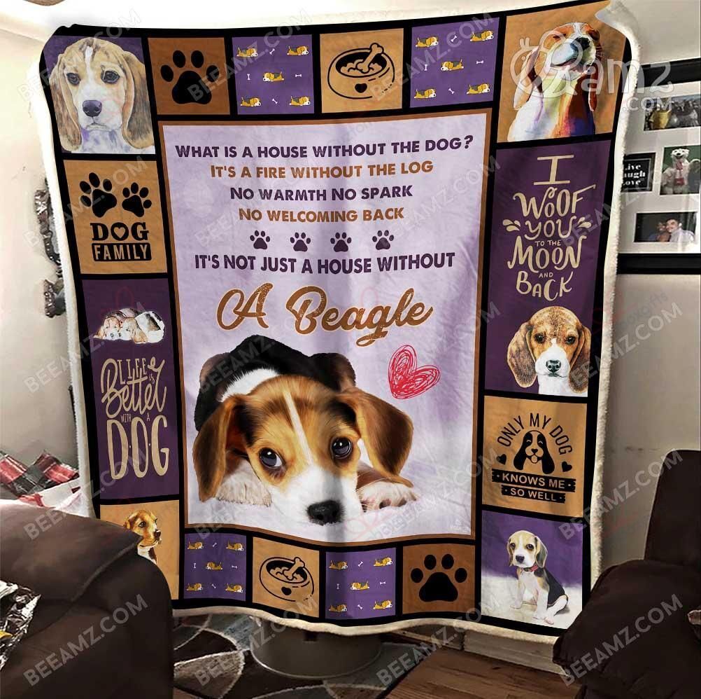 Beagle Puppy GS-CL-DT3003 Fleece Blanket