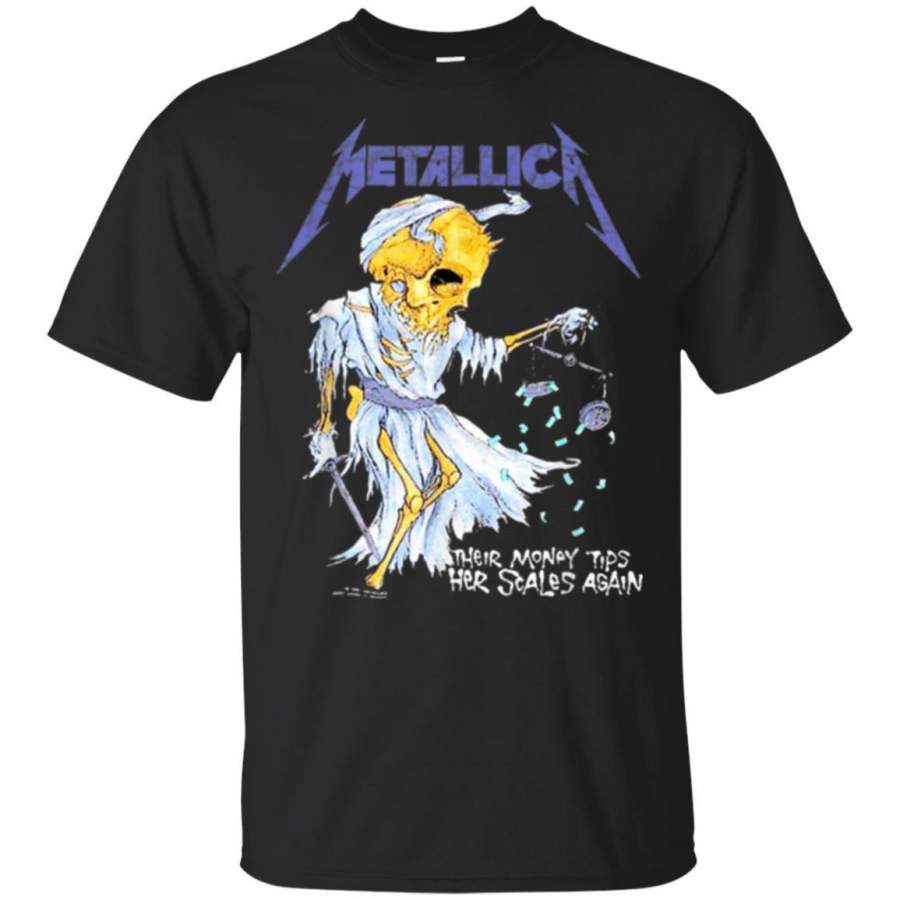 Turn the Page-Metallica And Justice All T-shirt