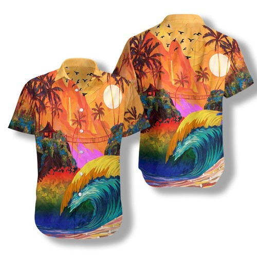 Tropical Hawaiian Shirt Pre10369