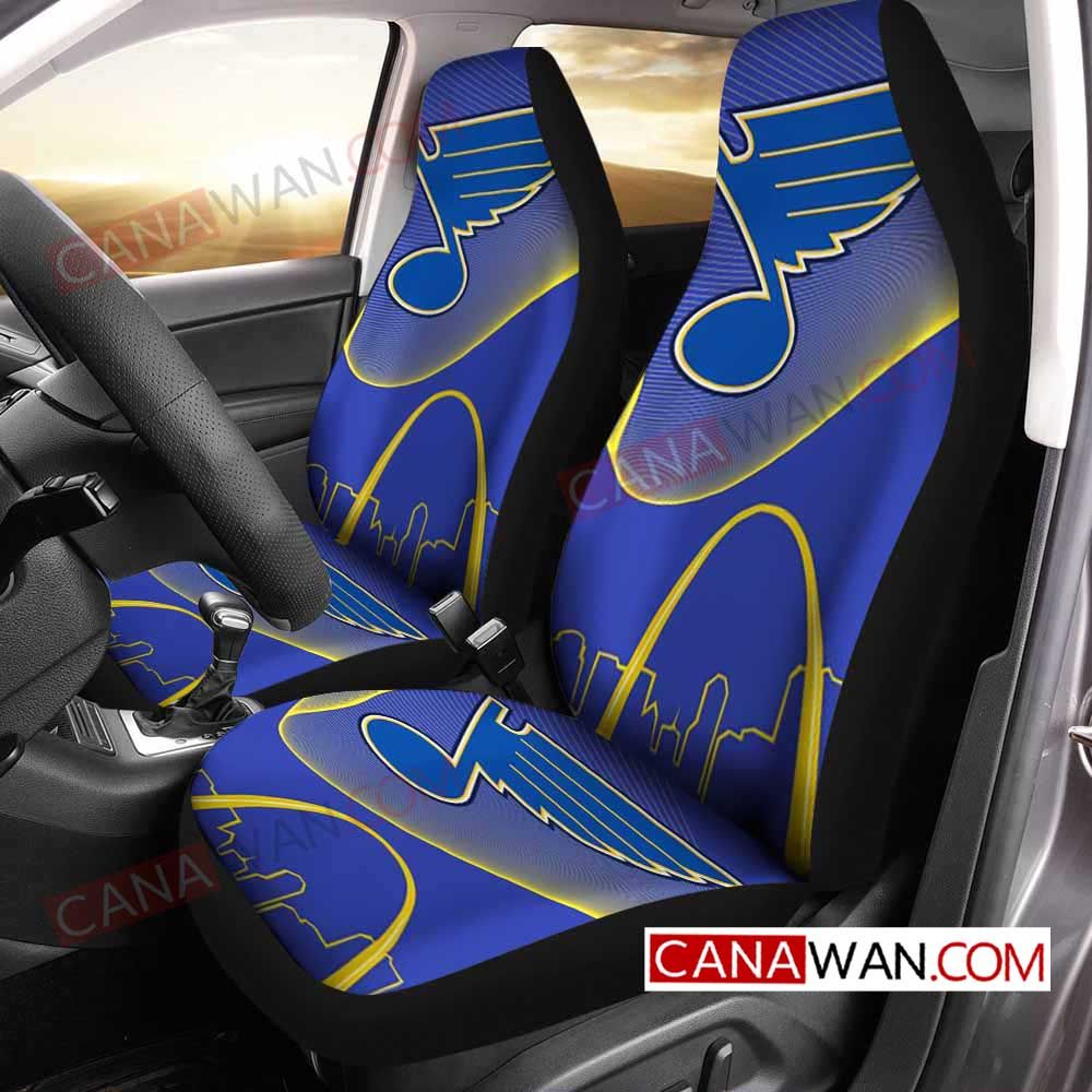 Western Conference Logo Art Style1 3D Customized Personalized Car Seat Cover