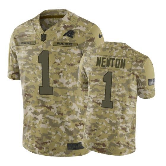 Cam Newton Jersey NFL Camo Carolina Panthers