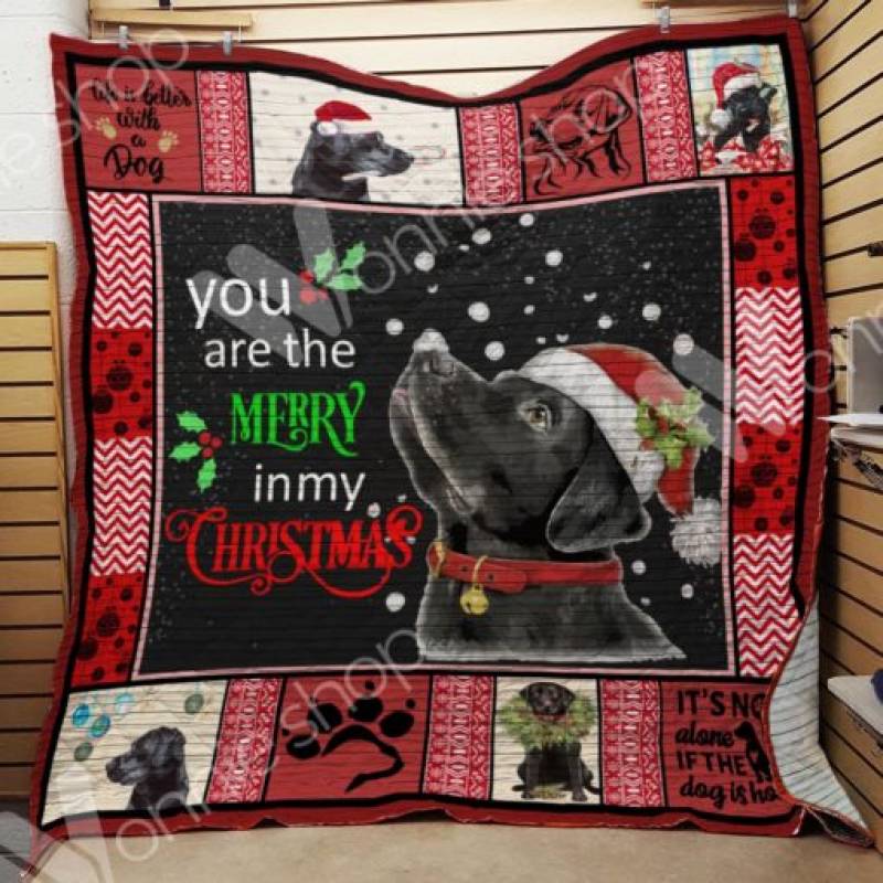 Labrador Retriever Dog Christmas Blanket AU2001 85O51