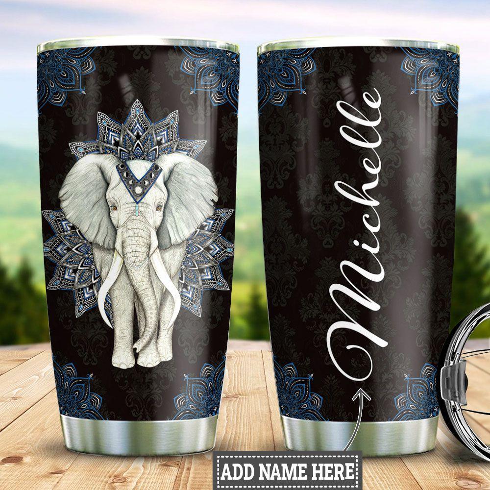 Personalized Mandala Elephant Ttz2311012 Stainless Steel Tumbler