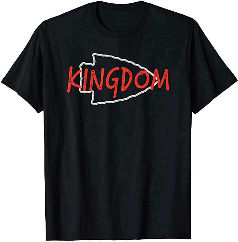 Kansas City Football, Kingdom, Vintage KC Missouri Fan Gift T-Shirt