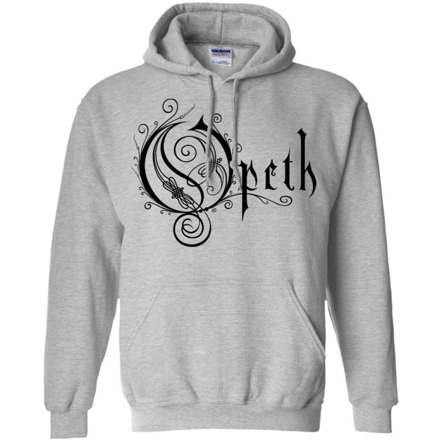 AGR Opeth Band Logo Gildan Pullover Hoodie