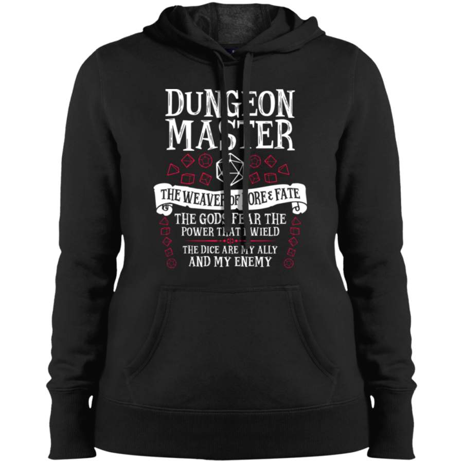 AGR Dungeon Master, The Weaver of Lore Ladies’ Pullover Hooded Sweatshirt