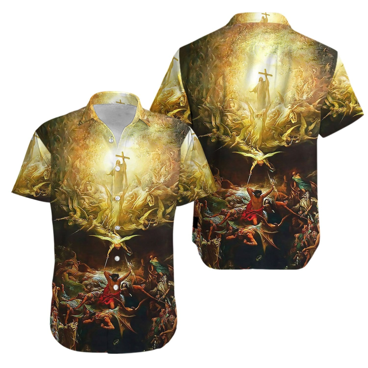 Triumph Of Christianity Unisex Hawaii Aloha Shirt Kv Ha72321