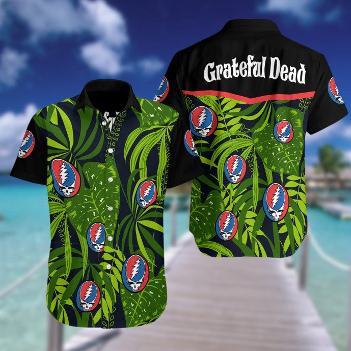 Grateful Dead Hawaii Beach Hawaii Shirts For Men Custom Hawaii Ha80943