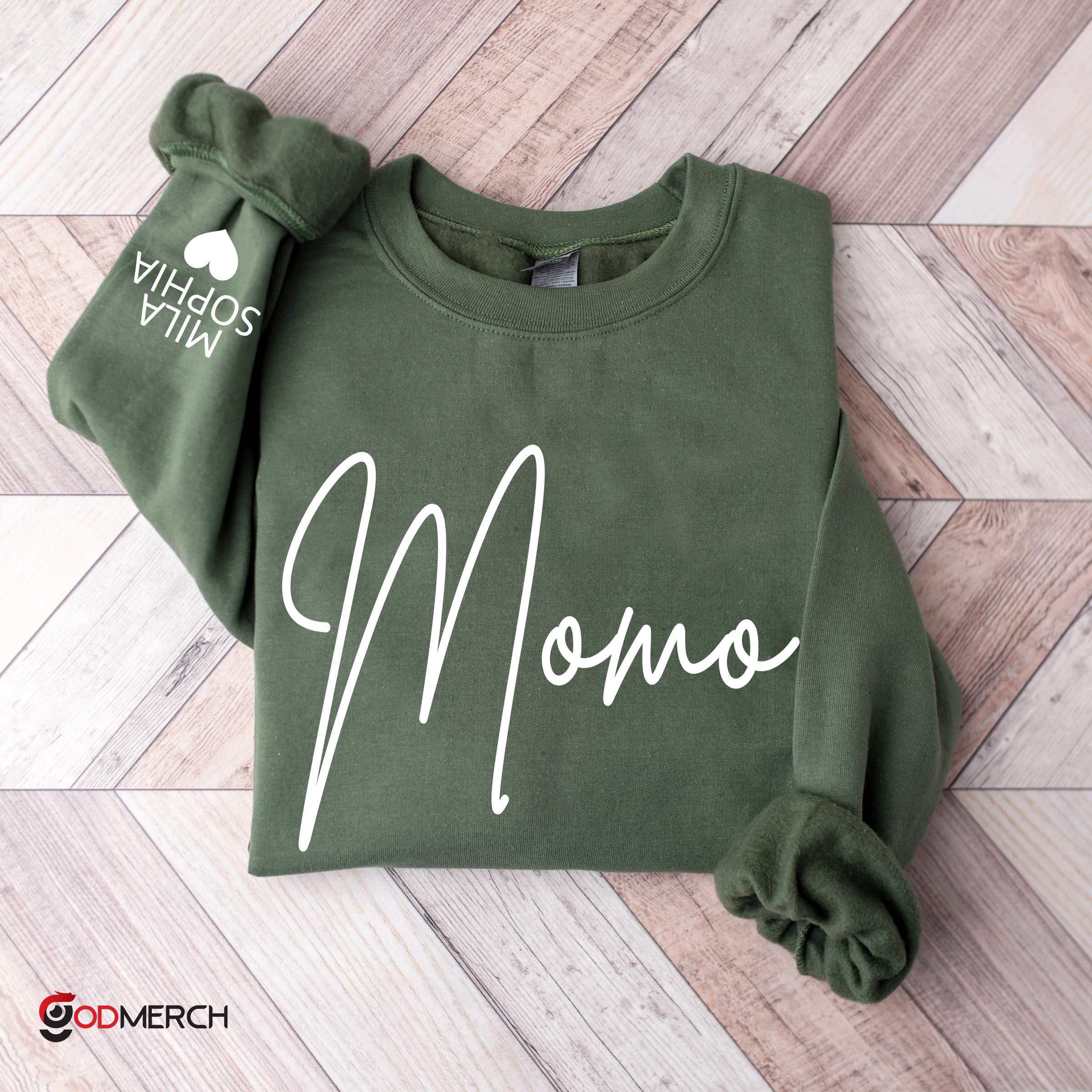 Momo Sweatshirt, momo Shirt, New momo Gift, kids on sleeve momo, Pregnancy Announcement Reveal Sweater, momo Christmas Gift, momo with kids