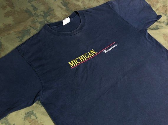 Vintage 90S Michigan State Wolverines Shirt