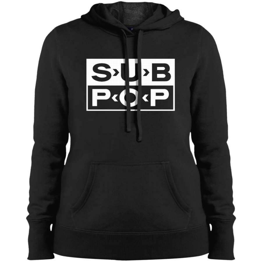 AGR Sub Pop Records Ladies’ Pullover Hooded Sweatshirt