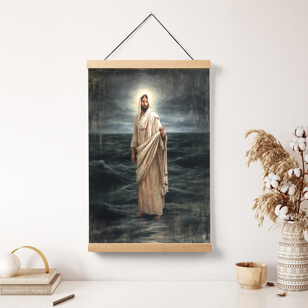 Come, Be Not Afraid Hanging Canvas Wall Art – Gift For Mom – Religious Canvas