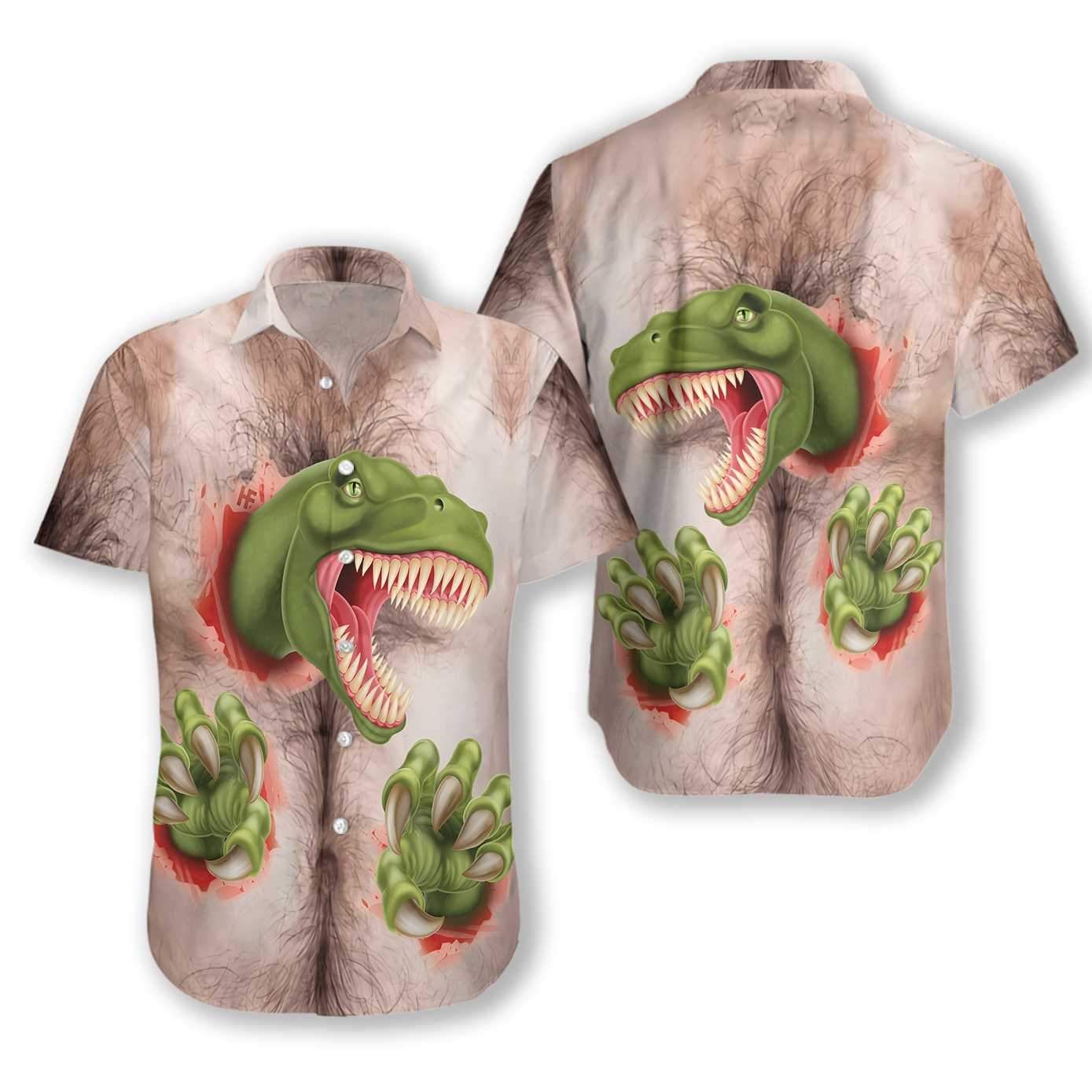 Carnivore From The Inside Dinosaur 2710 Hawaii Shirt Ha4754