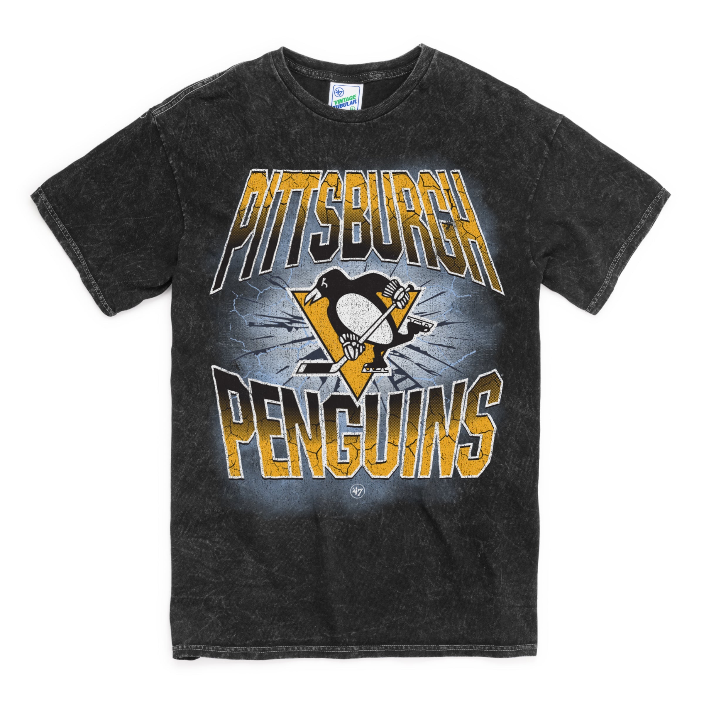 Pittsburgh Penguins Bottle Rocket  Vintage Tubular Tee/Unisex Tee/3Xl