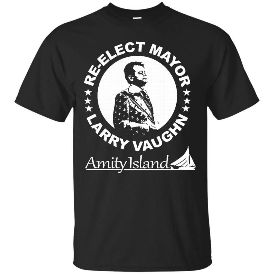 SHARKS – ReElect Mayor Larry Vaughn T Shirt & Hoodie