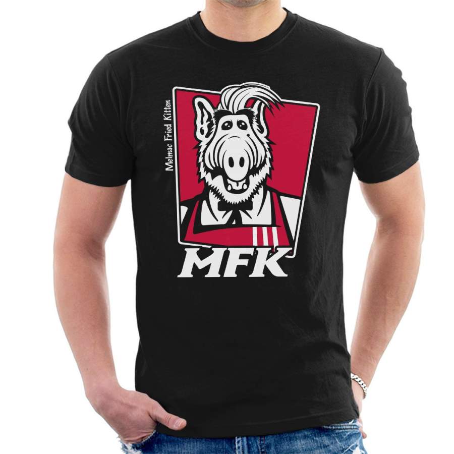 Melmac Fried Kitten ALF KFC Men’s T-Shirt