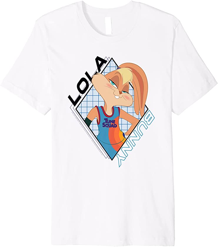 Lola Bunny Grid Premium T-Shirt