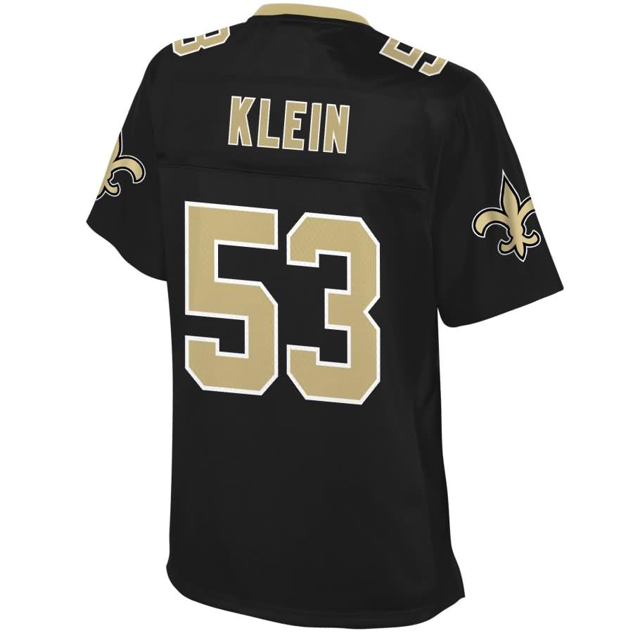 A.j. Klein New Orleans Saints NFL Pro Line Womens Team Color Player Jersey – Black