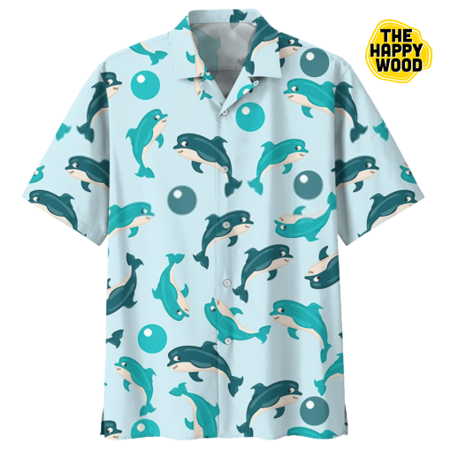 Dolphin Hawaiian Shirt