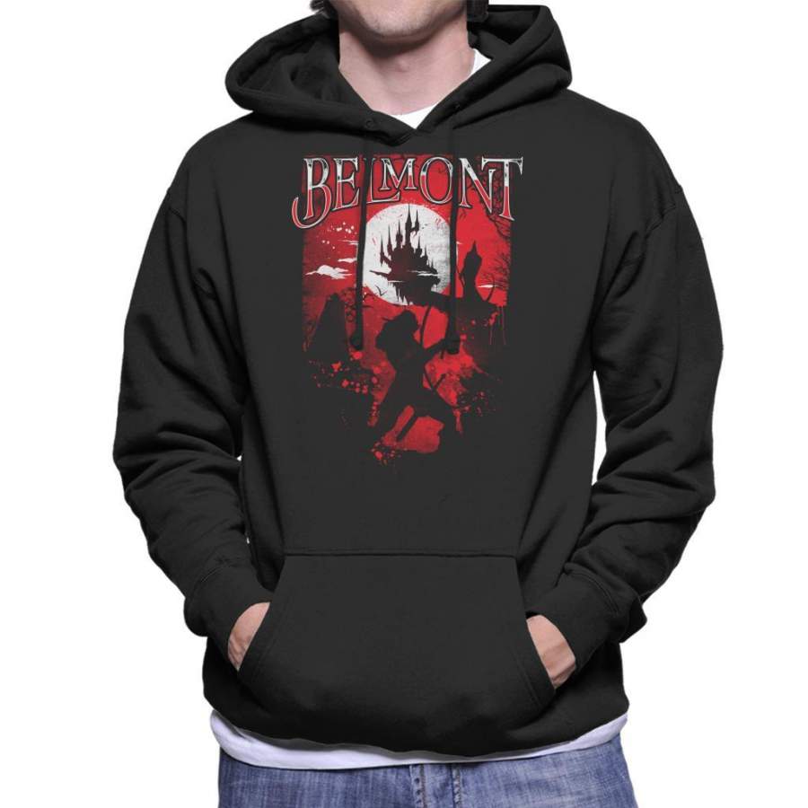 Vampire Hunter Belmont Castlevania Men’s Hooded Sweatshirt