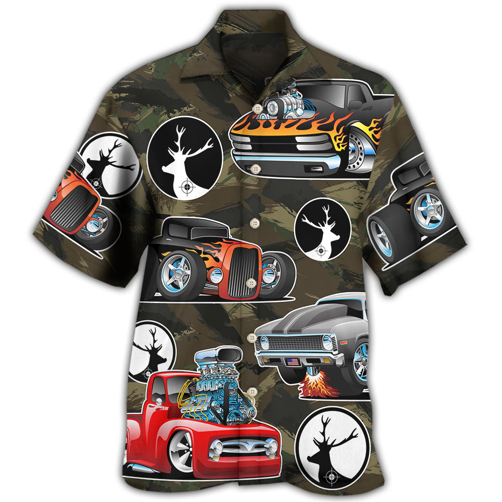 Hunting I Like Hot Rods And Hawaii Shirt Ha56551