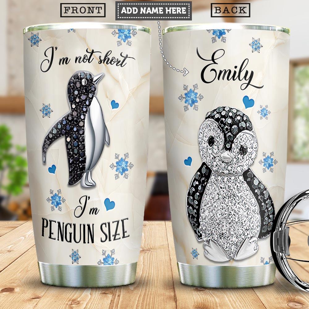 Penguin Jewelry Style Personalized PYR2301006Z Stainless Steel Tumbler