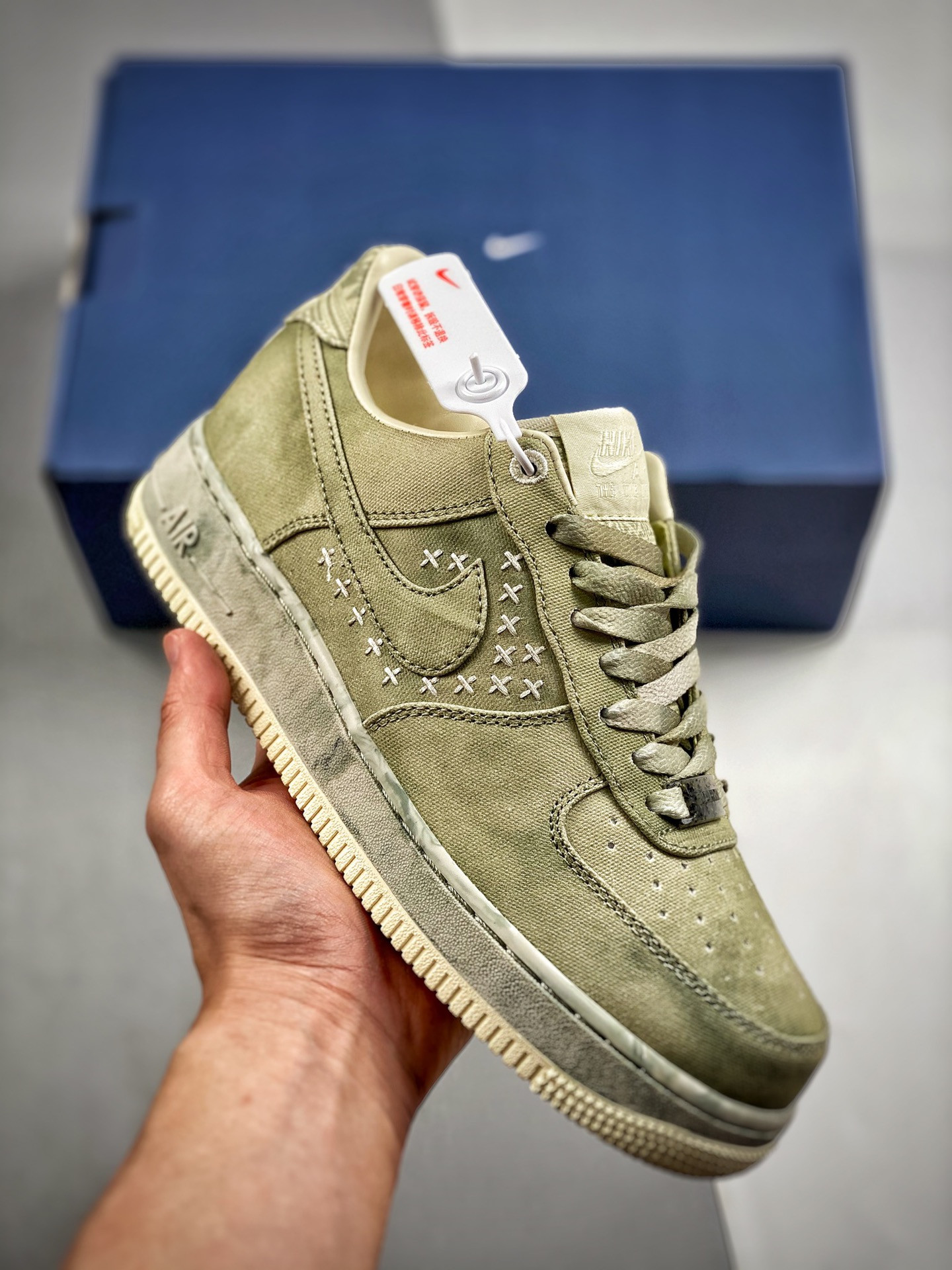 Nike Air Force 1 Low NAI-KE OliveSail DV4246-333 5340273