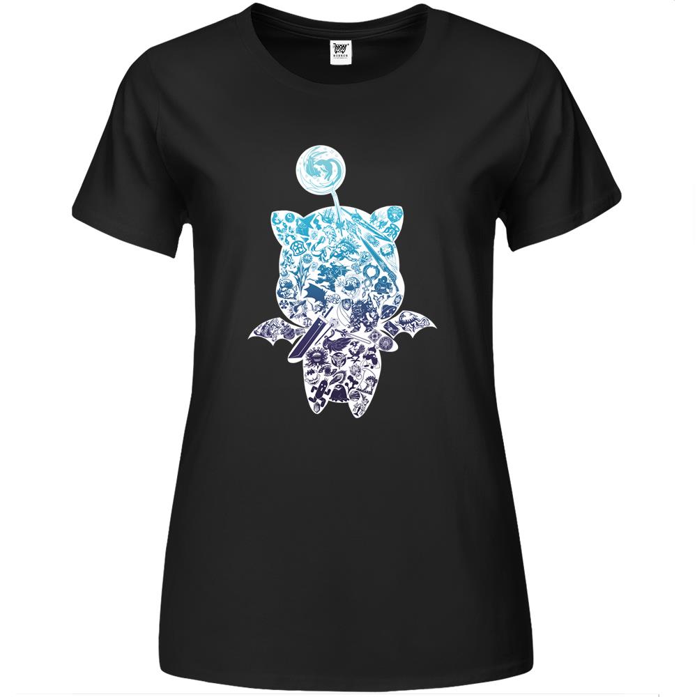 Moogle-Verse (Blue) Premium Womens T Shirts