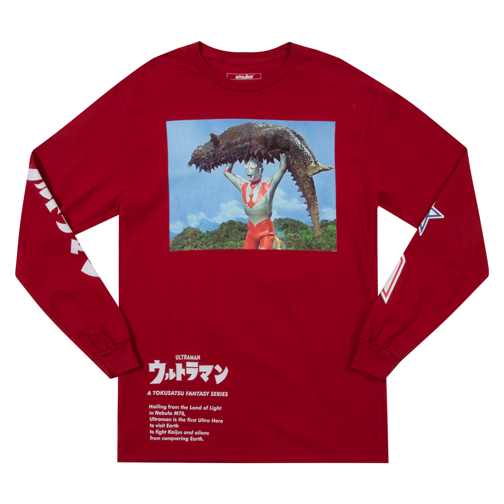 Ultraman Slamming Red Long Sleeve