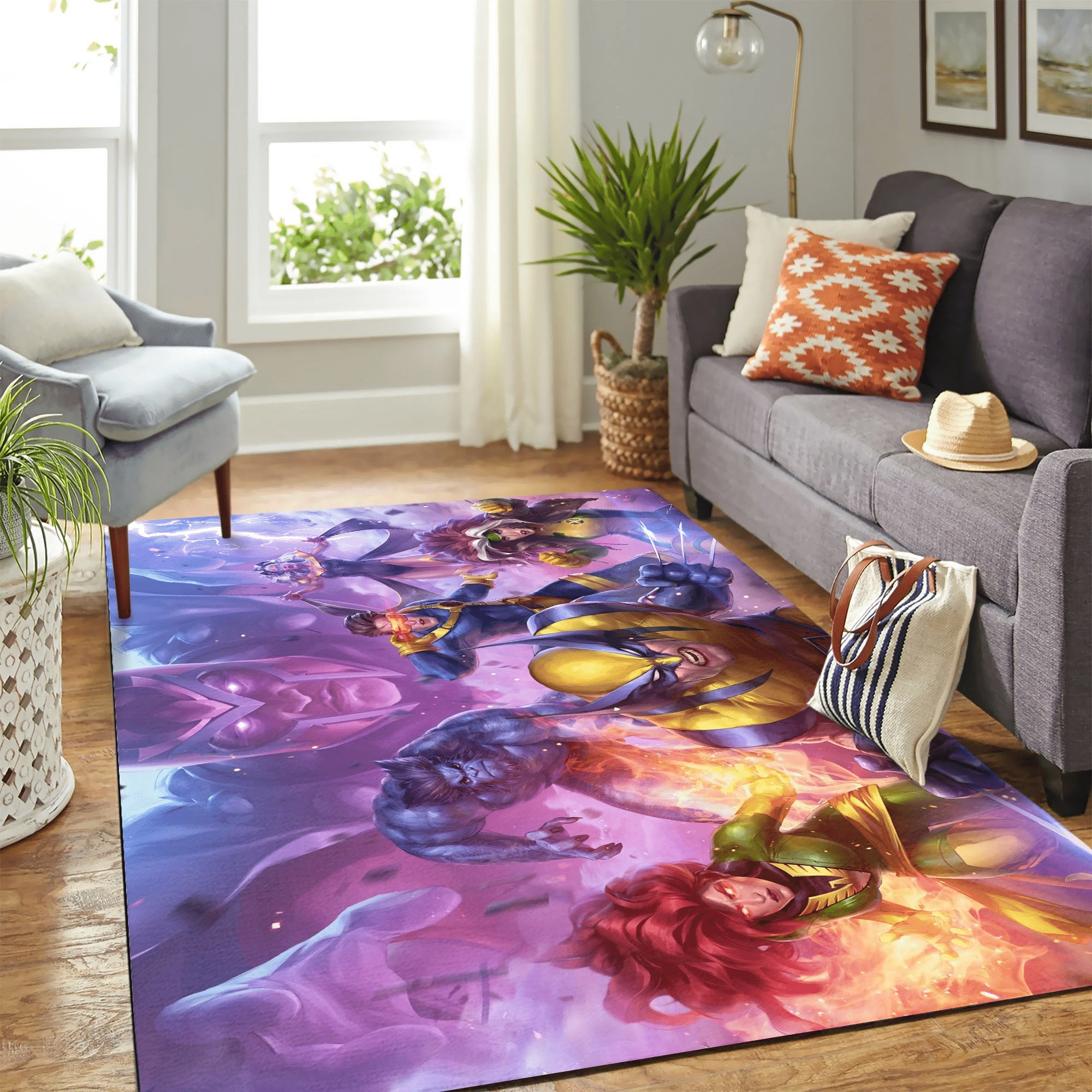 X Men Carpet Floor Area Rug Chrismas Gift