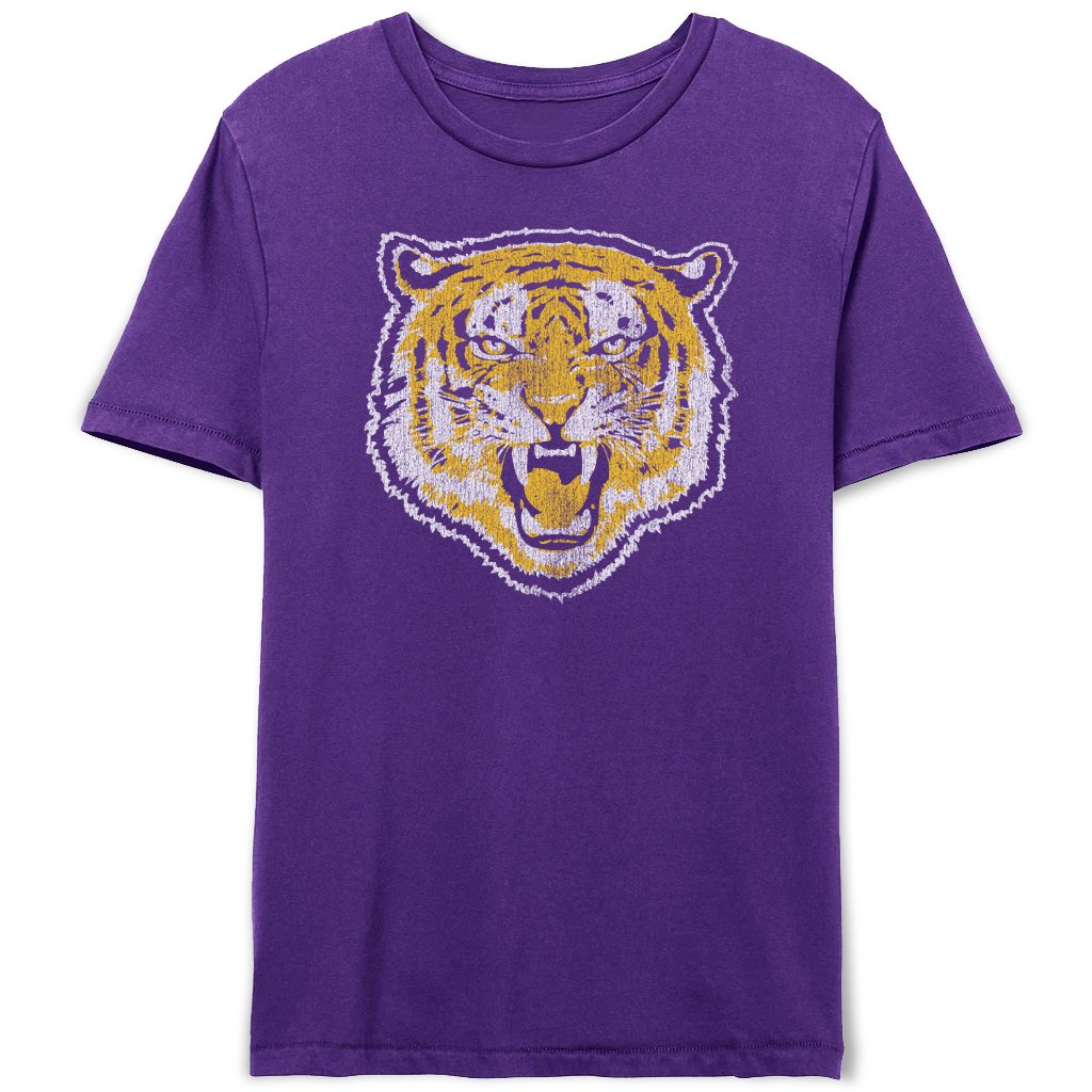 B&B Dry Goods LSU Tigers 84 Tiger T-Shirt – Deep Violet