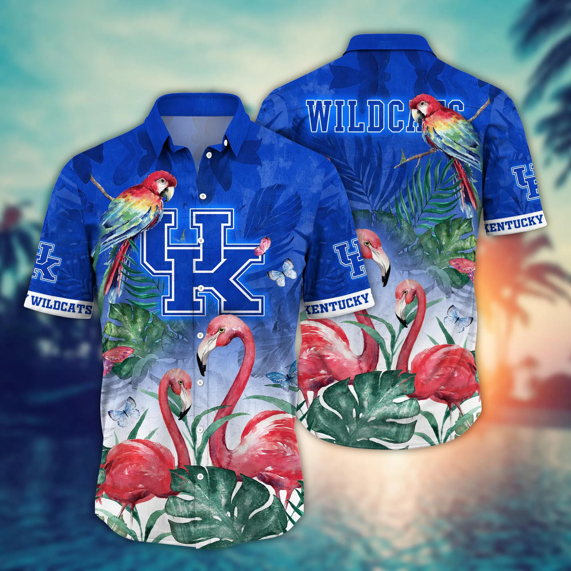 Kentucky Wildcats NCCA Hawaiian Shirt Swimsuits The World Game Shirts