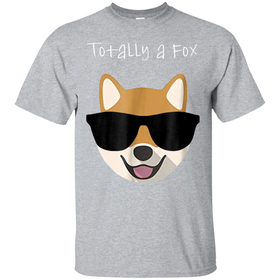 Shiba Inu Totally a Fox Dog Tee Shirt For Canine Puppy Love